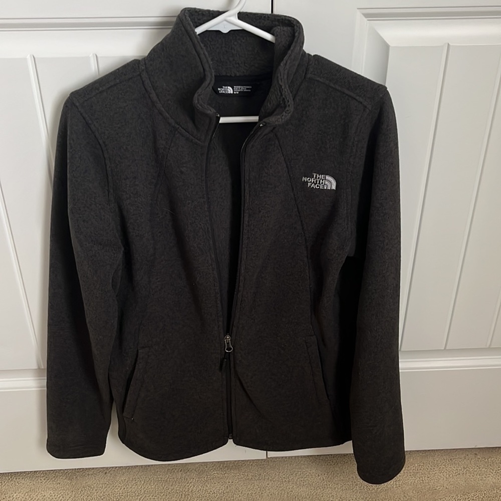 WOMEN’S North Face CRESCENT FULL ZIP JACKET Medium Black